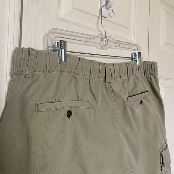Tommy Bahama Cargo Shorts Zip Button Interior Drawstring Pockets Men's Large - Picture 6 of 12